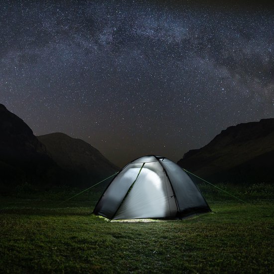 NILS CAMP NC6004 - Tent - Drie Personen - Waterdicht - Tweelaags van Merkloos — afbeelding 2