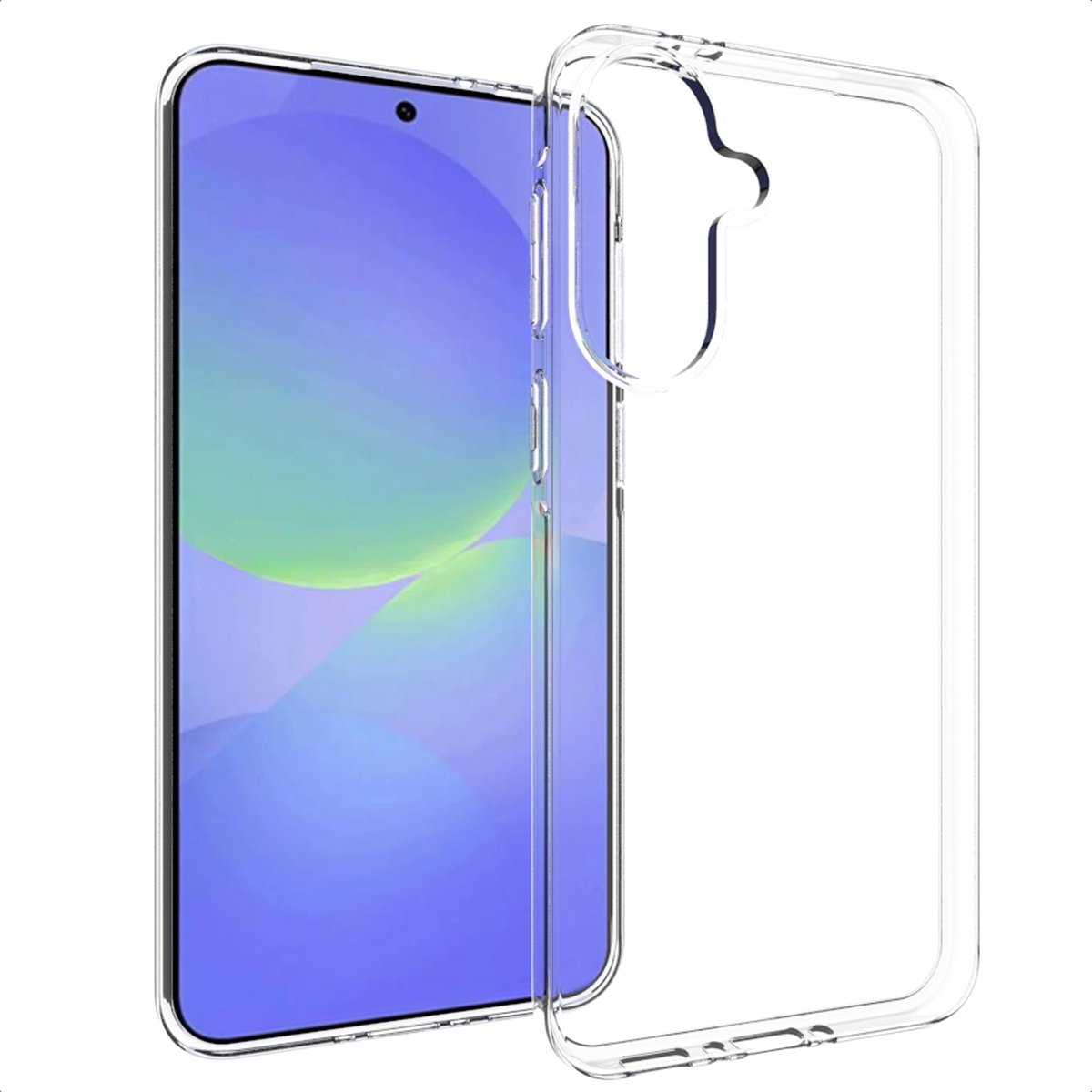 Accezz Hoesje - Geschikt voor Samsung Galaxy A37 (5G) - Clear Backcover - Transparant