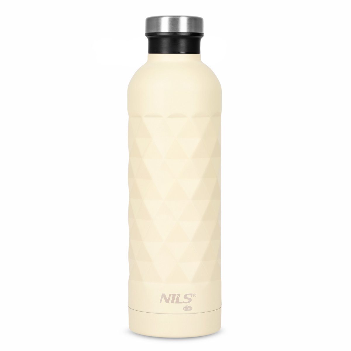 NILS Thermosfles RVS Koel 750ml - Beige, Lekvrij & Duurzaam