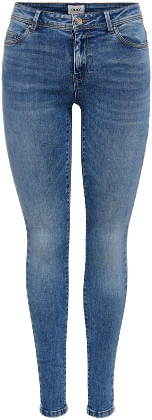 Only ONLWAUW MID SKINNY DNM BJ370 Jeans pour femme - Taille MX L32