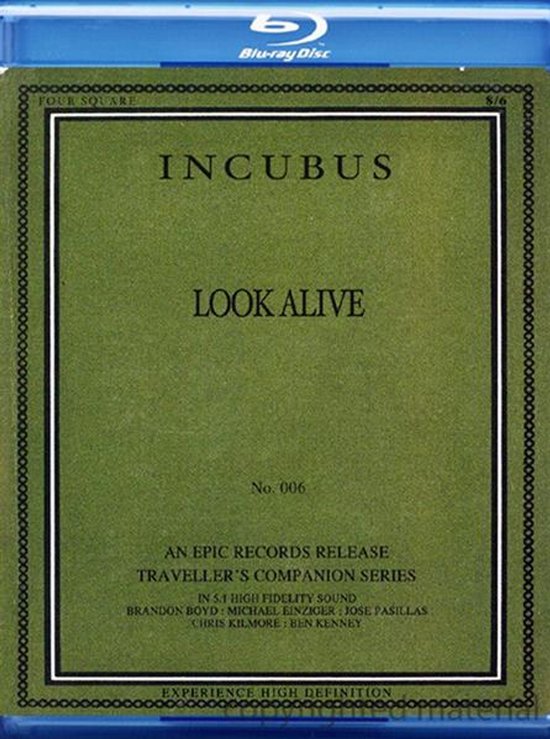 Incubus - Look Alive - Bluray