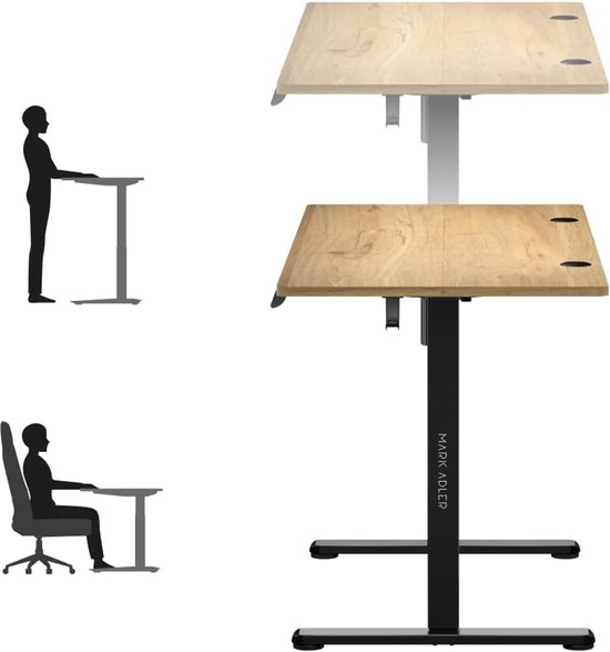 Elektrische Ergonomische Gamingtafel - In hoogte verstelbaar Bureau van Merkloos — afbeelding 4