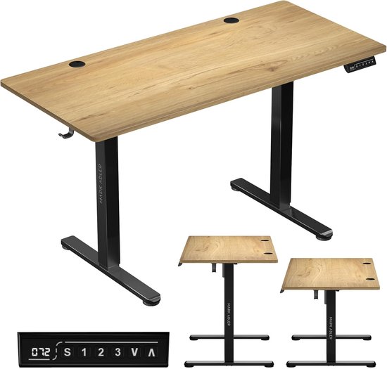 Elektrische Ergonomische Gamingtafel - In hoogte verstelbaar Bureau van Merkloos — afbeelding 2