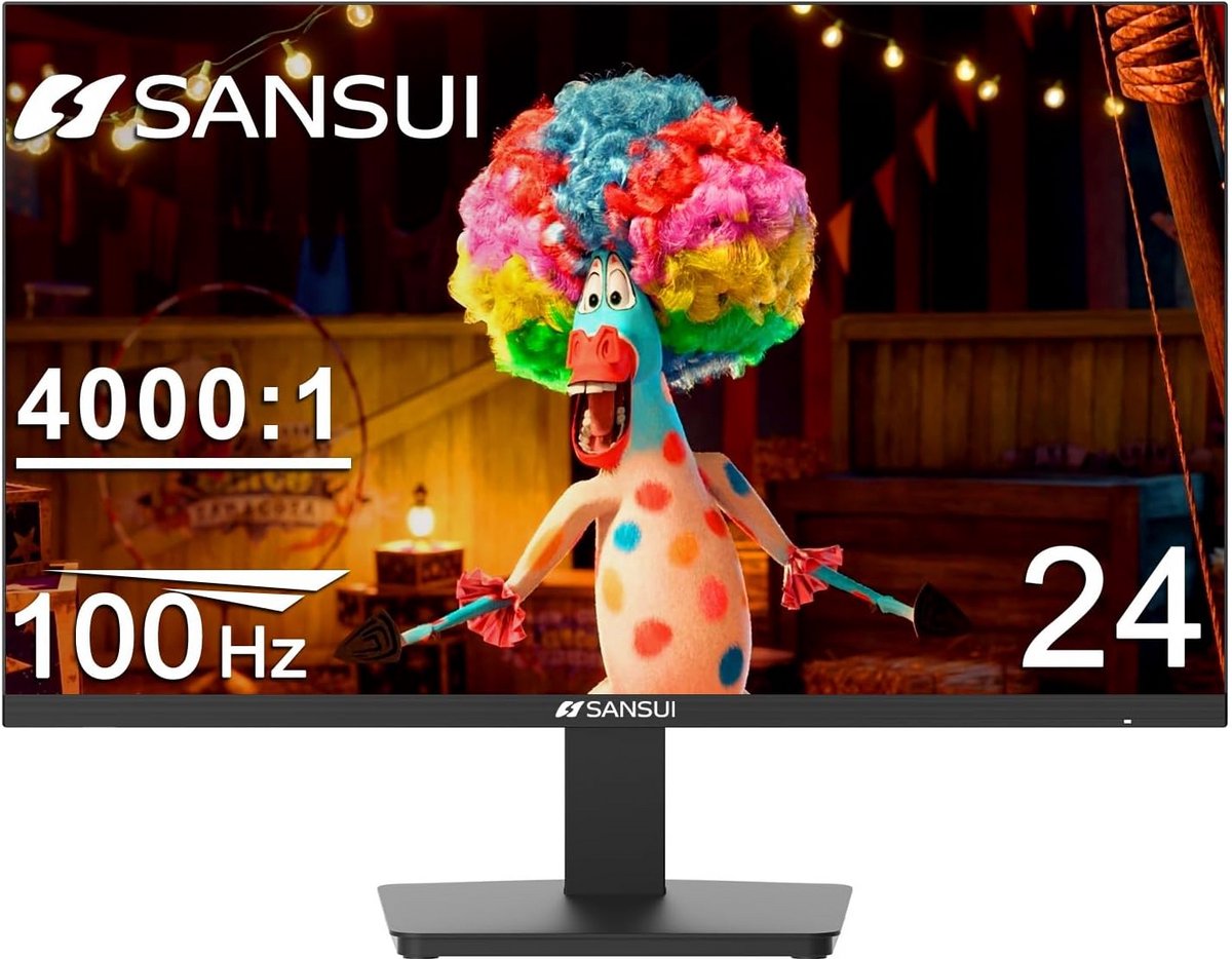 24 inch Computermonitor met USB Type C en 100 Hz - FHD 1080P, HDMI, FreeSync, HDR