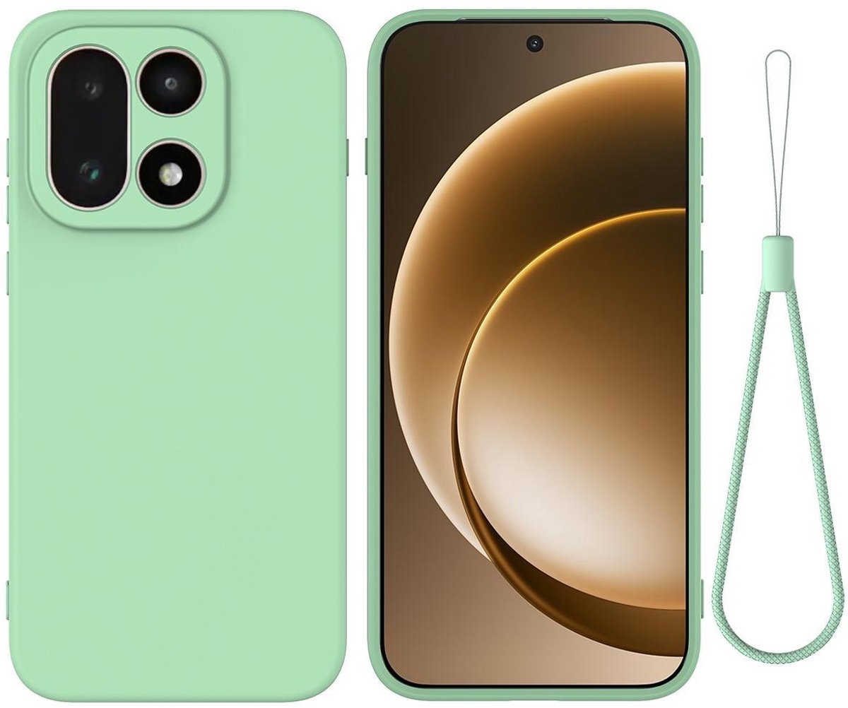 Mobigear Hoesje geschikt voor OnePlus 15 Siliconen Telefoonhoesje | Mobigear Rubber Touch Backcover | 15 Case | Back Cover - Groen