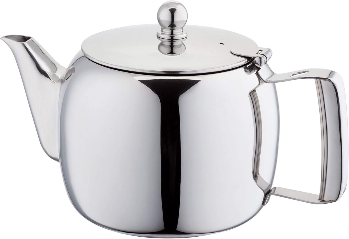 Traditionele Theepot 4 Kopjes 900ml Roestvrij Staal