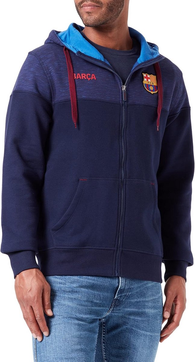 Heren Sweatshirt met Capuchon en Ritssluiting