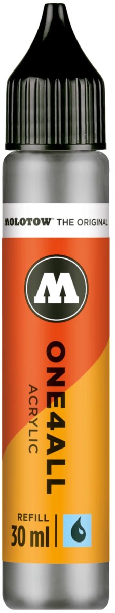 Molotow ONE4ALL™ - 30ml pastelgrijs navul Inkt op acrylbasis