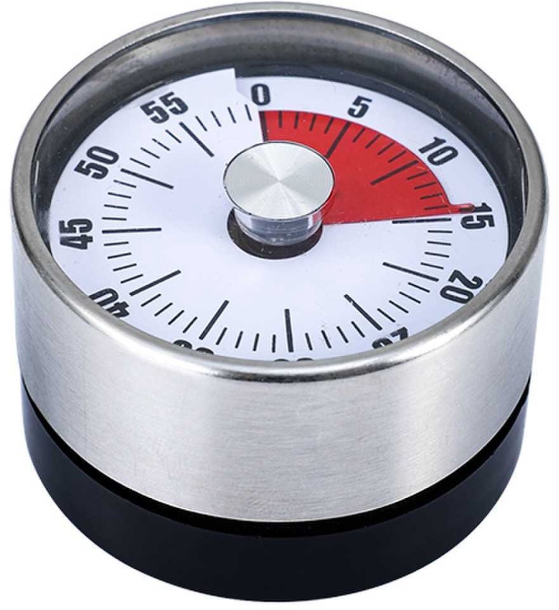 3-delige digitale keukentimer voor koken – Luid alarm, magnetische achterkant – Zilver