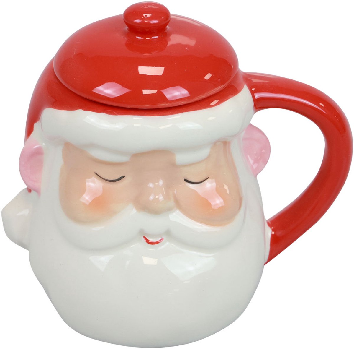 Kerstbeker Kerstmanbeker Kerst H10,5cm