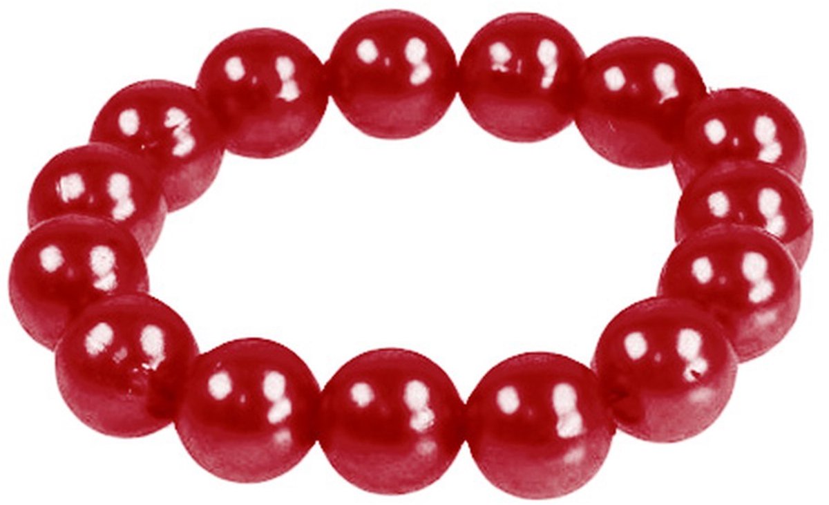 Parels Rood | 8mm | 250 stuks