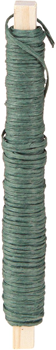 Wikkeldraad groen hobbydraad papier wikkeldraad Ø0,8mm 22m