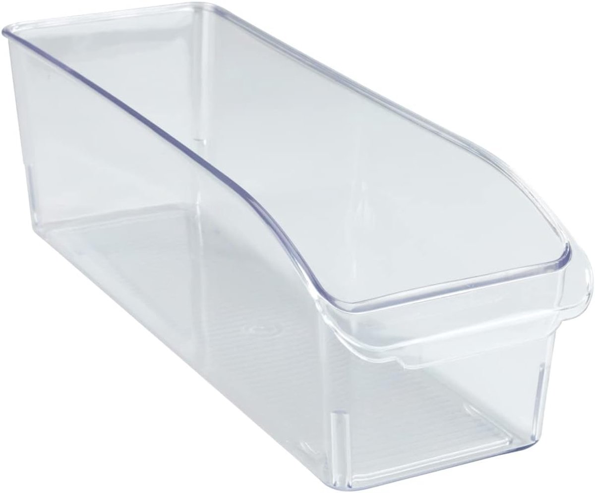 Opbergbak voor Koelkast en Pantry - Transparante Organiser (10 x 9.5 x 31 cm)