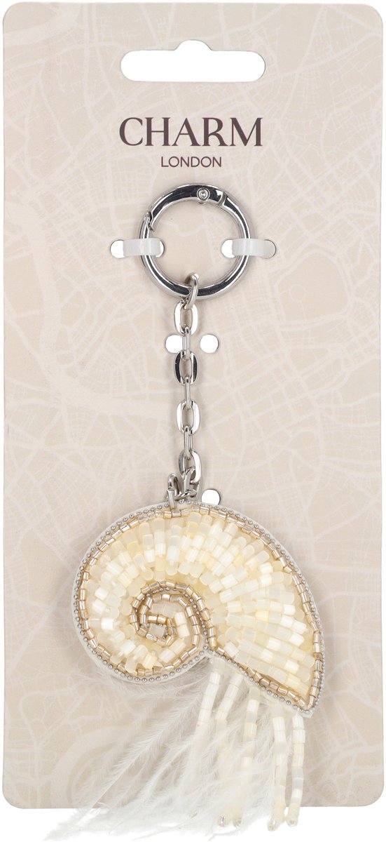 Charm London BALI Bag Charm - Crème