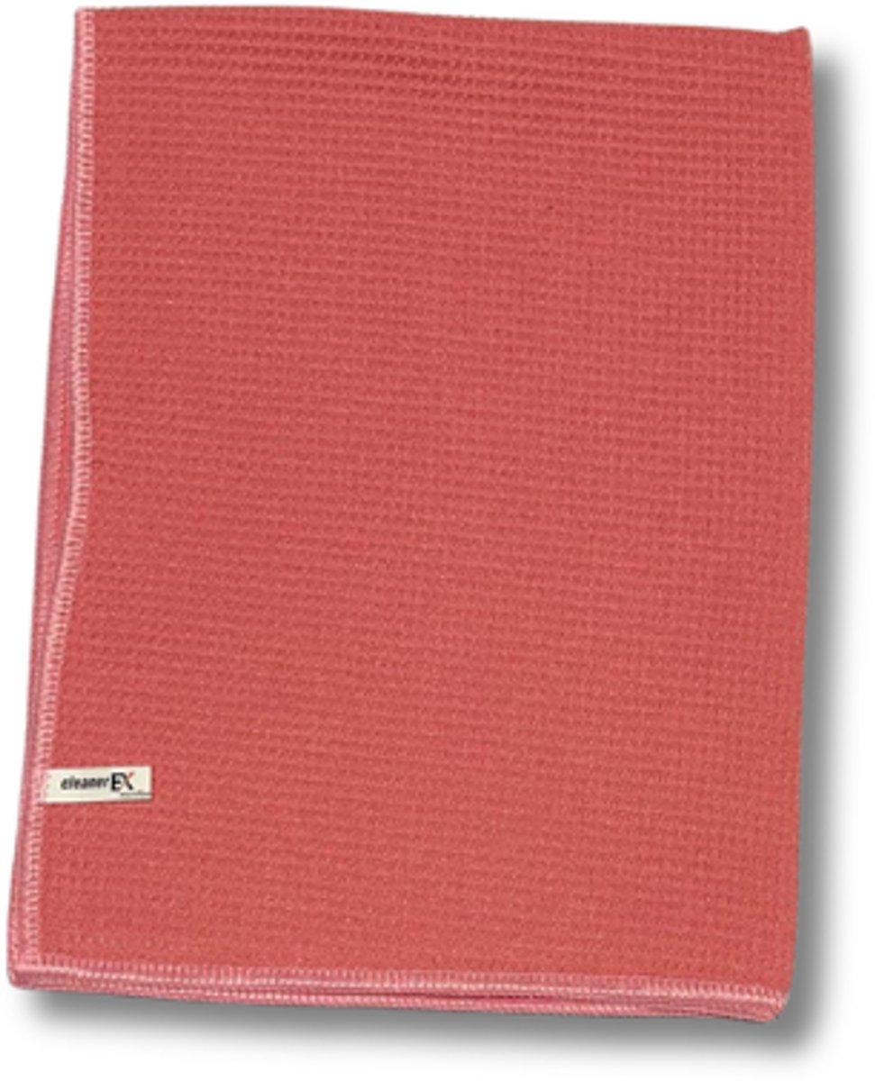 CleanerEX Droogdoek Roze M - Droogdoek Badkamer - Keukendoek - Drying Towel - Vaatdoek - Glas - Inductie - RVS - Roestvrij Staal - Theedoek - Droog Doeken - Droogdoek Auto - Droogdoek Badkamer - Keuken - Herbruikbaar - Voor Gladde Oppervlaktes