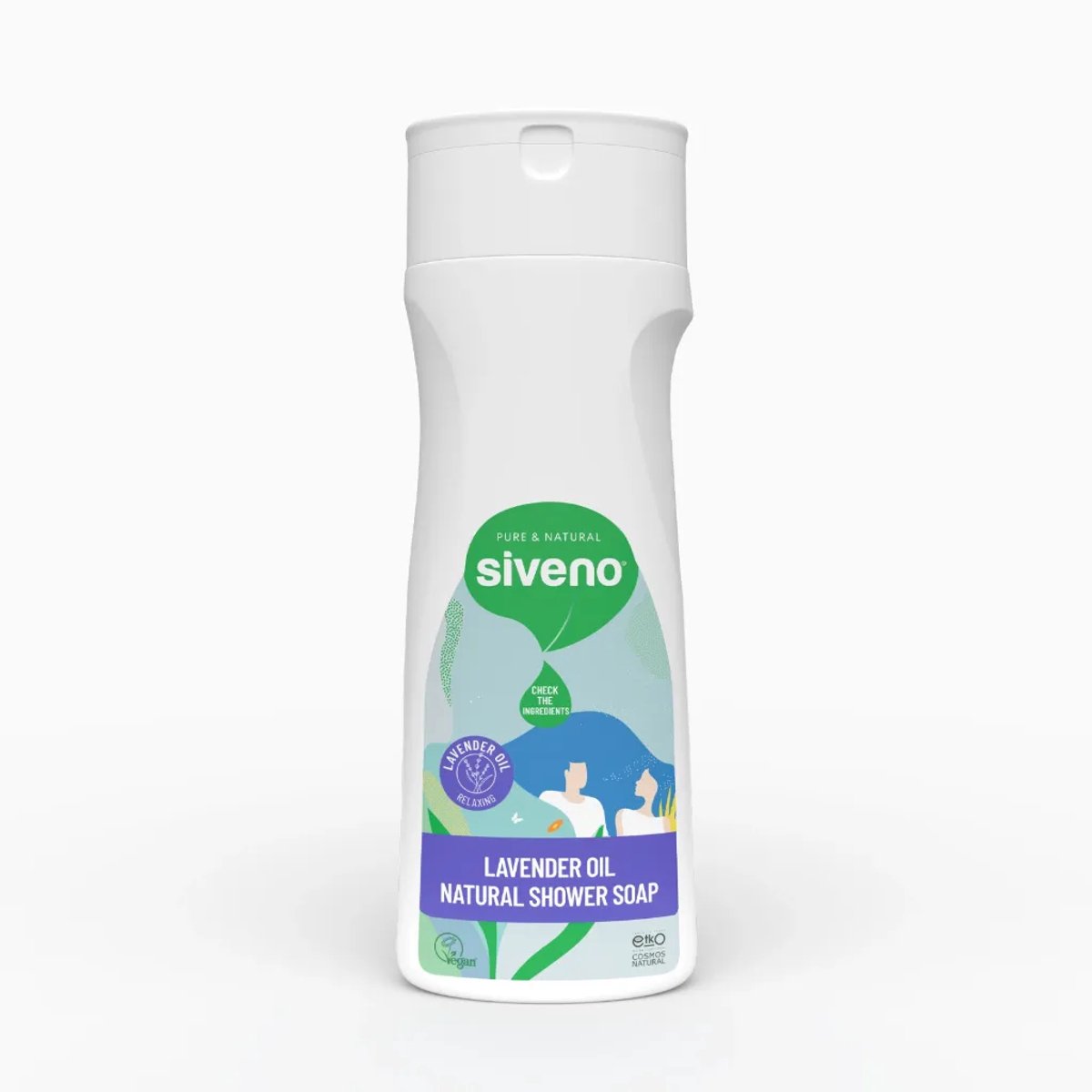 Siveno Natuurlijke Lavendel Douchegel Zeep, Ontspannend, Vegan, 300 ml