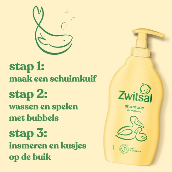 Zwitsal Shampoo - 400 ml van Merkloos — afbeelding 4