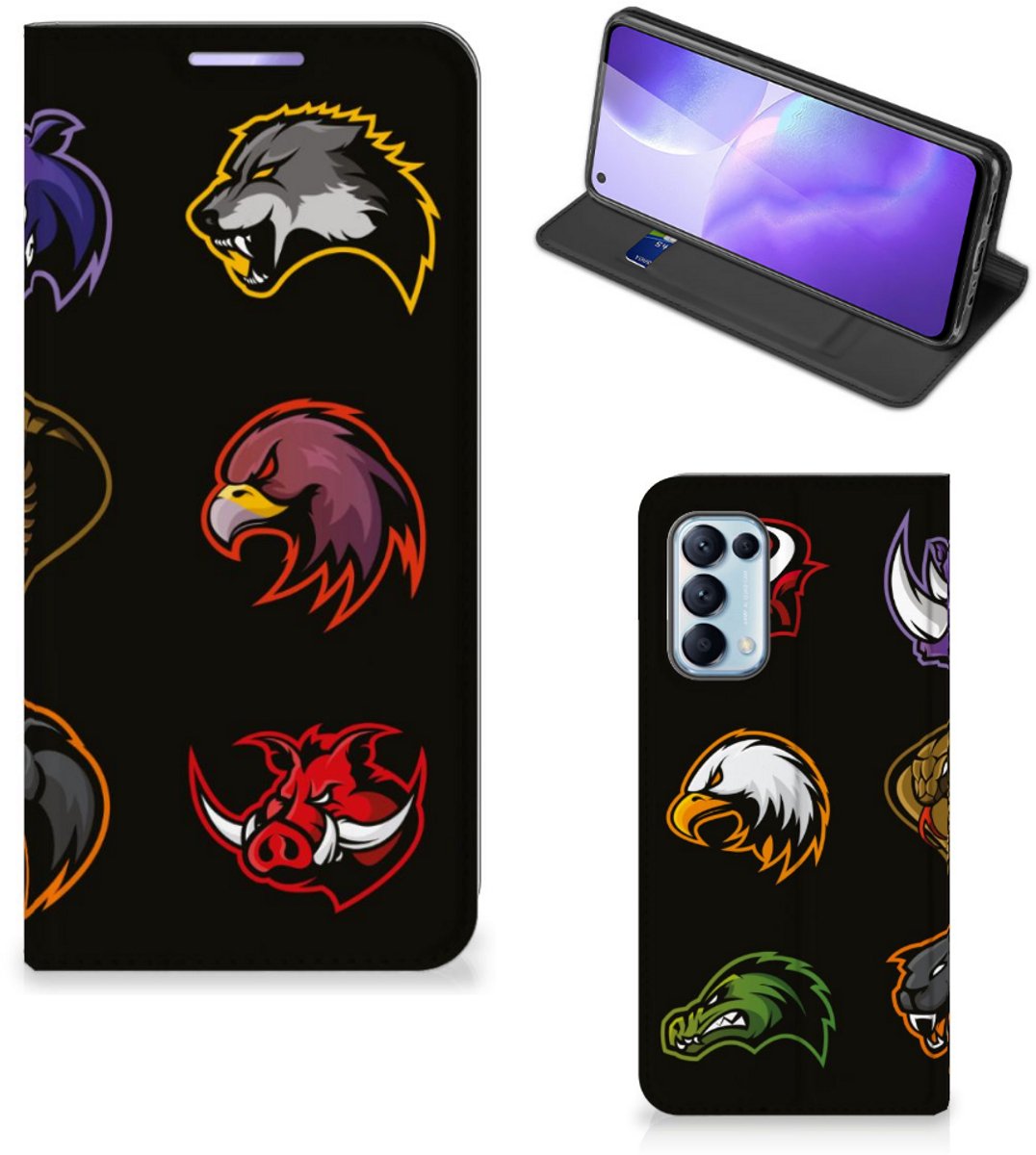 OPPO Find X3 Lite Magnet Case Cartoon