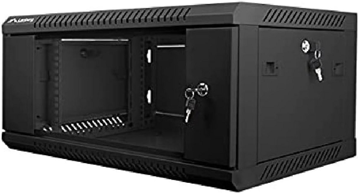 4U Rackkast 600x450x279 tot 60 kg zwart voor Serverruimte en IT Installaties