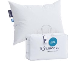 Natuurlijk donzen luxe slaapkussen - 625 vulkracht, 500 draadtelling, medium formaat