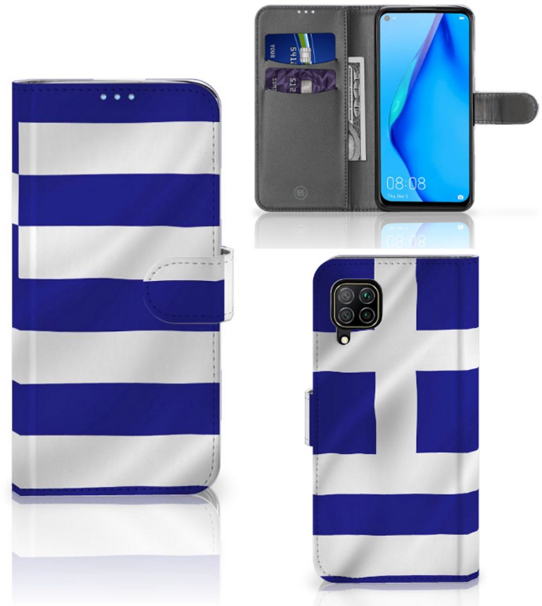 Boekhoesje voor Huawei P40 Lite Bookstyle Case Griekenland
