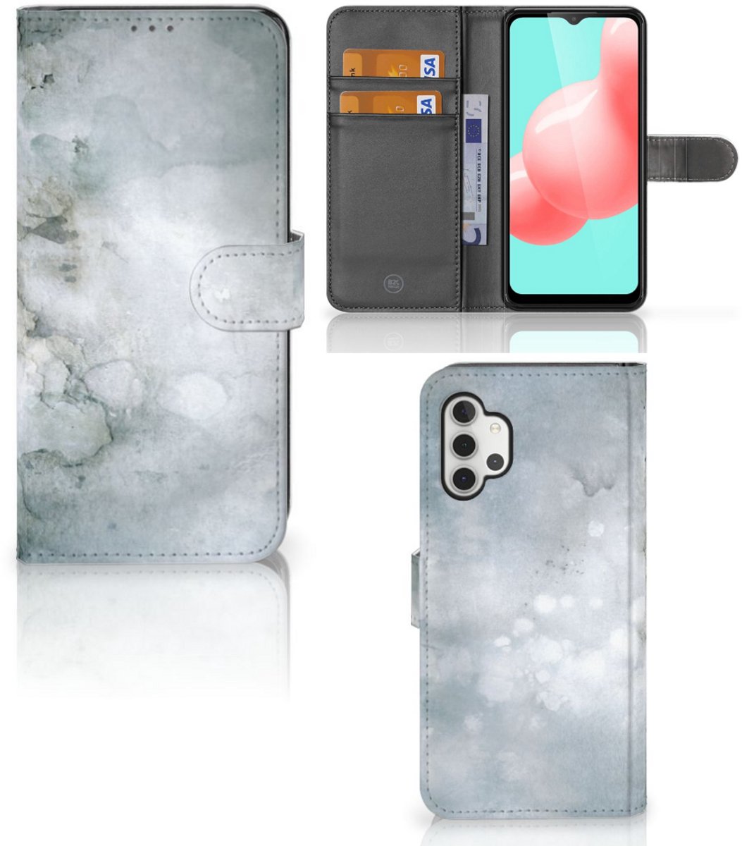 Hoesje Samsung Galaxy A32 5G Painting Grey