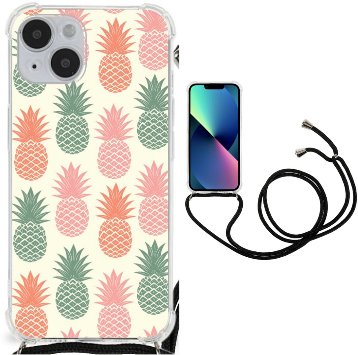 iPhone 14 Plus Beschermhoes Ananas