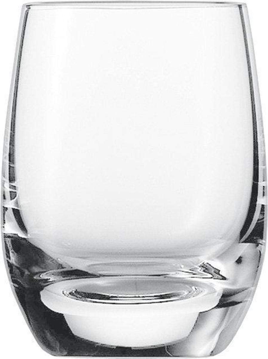 Elegante Shotglazen Set van 6 - Klassiek en Robuust Drinkglas