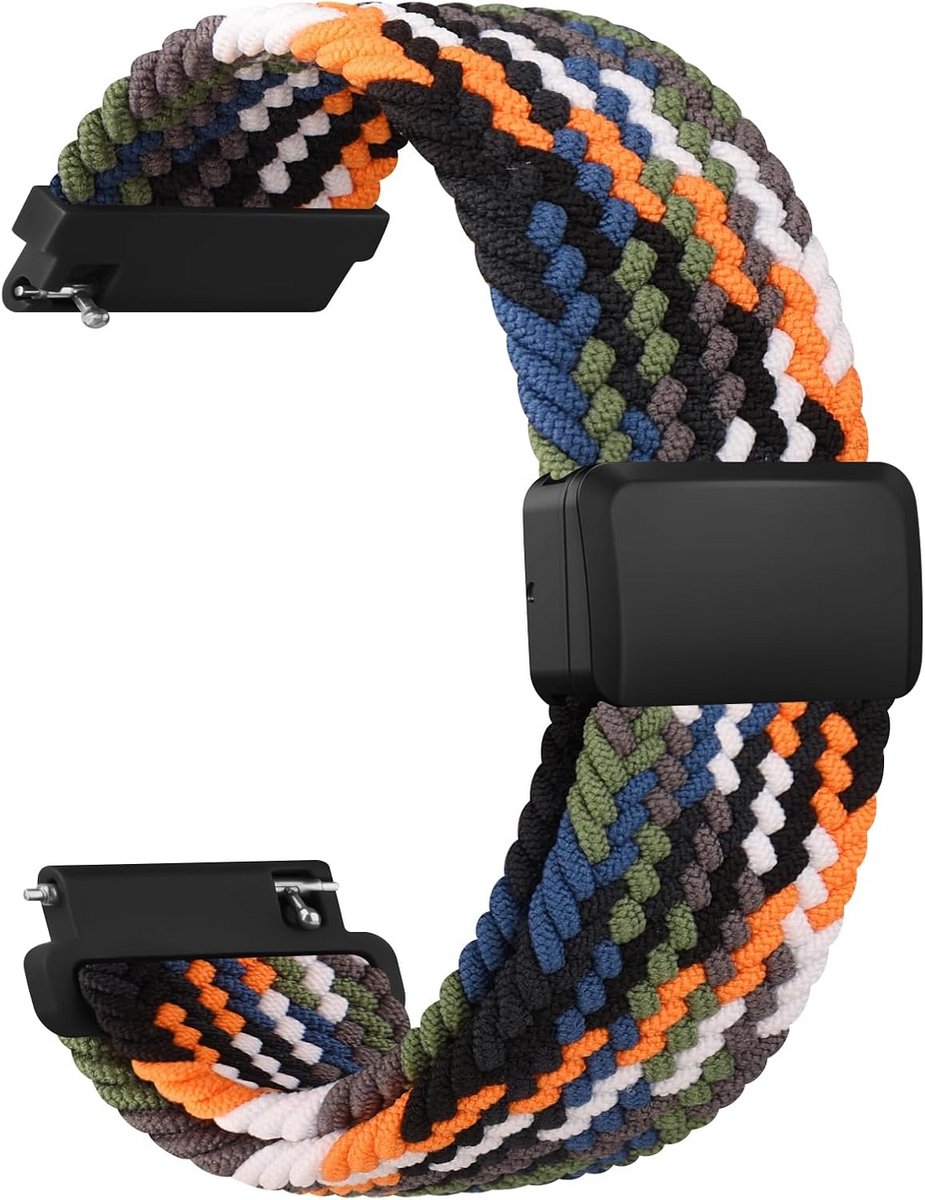 Nylon Horlogeband 20 mm met Magneetsluiting voor Smartwatches