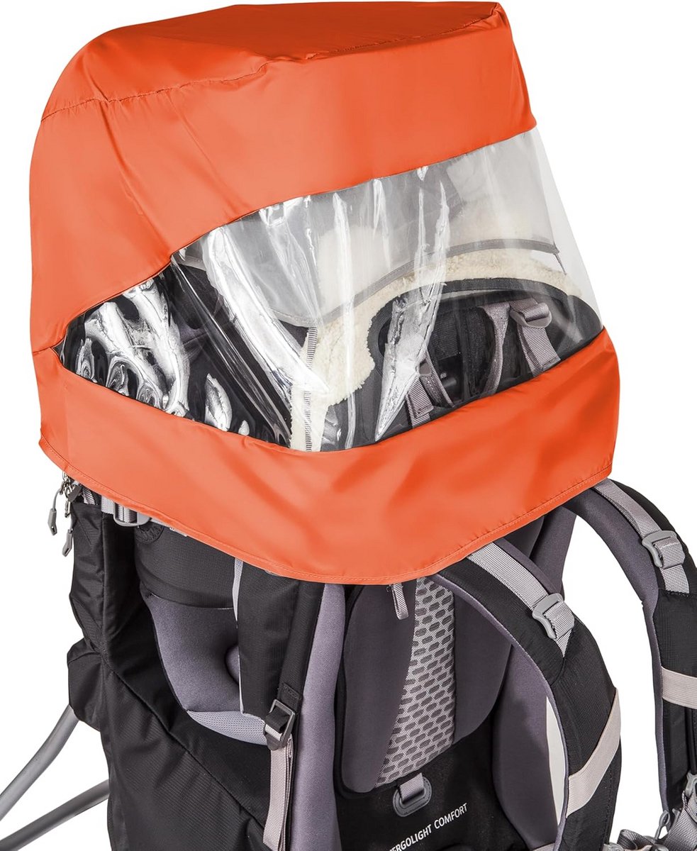 Zonne-regenhoes combinatie voor outdoor gebruik