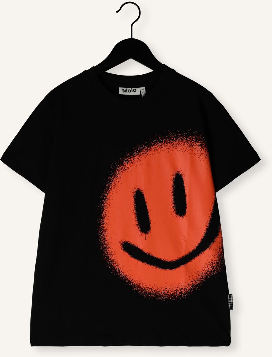 Molo Rodney Polo's & T-shirts Jongens - Polo shirt - Zwart - Maat 122