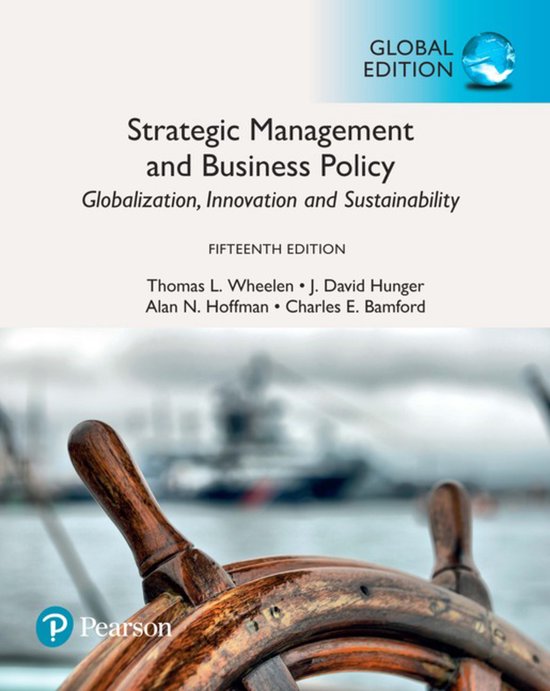 Strategic Management and Business Policy: Globalization, Inn ... - cover