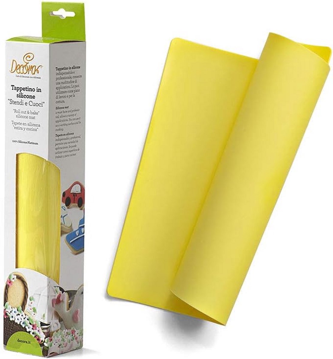 Silicone Bakmat 30 x 40 cm - Antiaanbaklaag voor Bakken en Invriezen