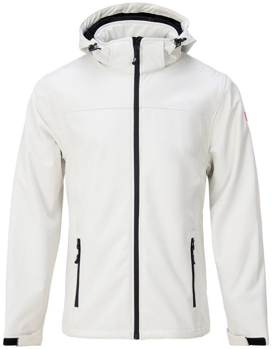 Nordberg Eldgrim Heren Softshell Jas 4-Way Stretch Wit