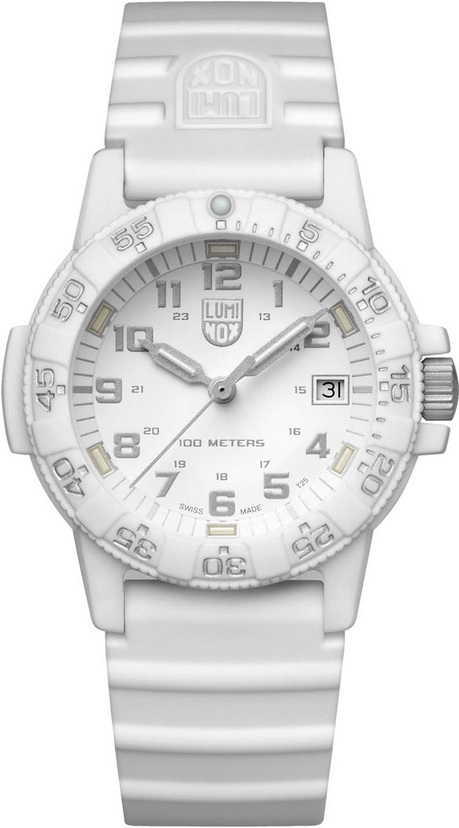 Militair Herenhorloge 39 mm met Datumfunctie - 100 m Waterbestendig