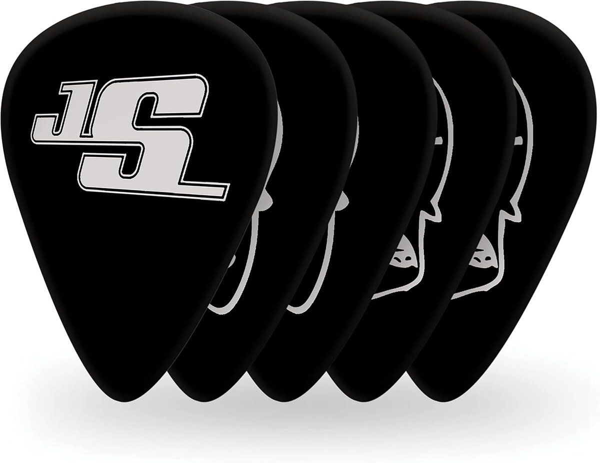 Gitaar Plectrums - 10 Pack - Medium - Zwart - Premium Kwaliteit