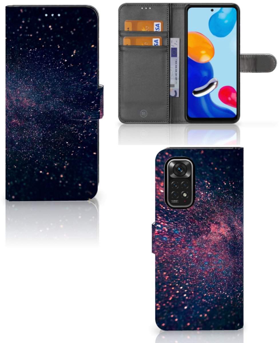Xiaomi Redmi Note 11/11S Book Case Stars
