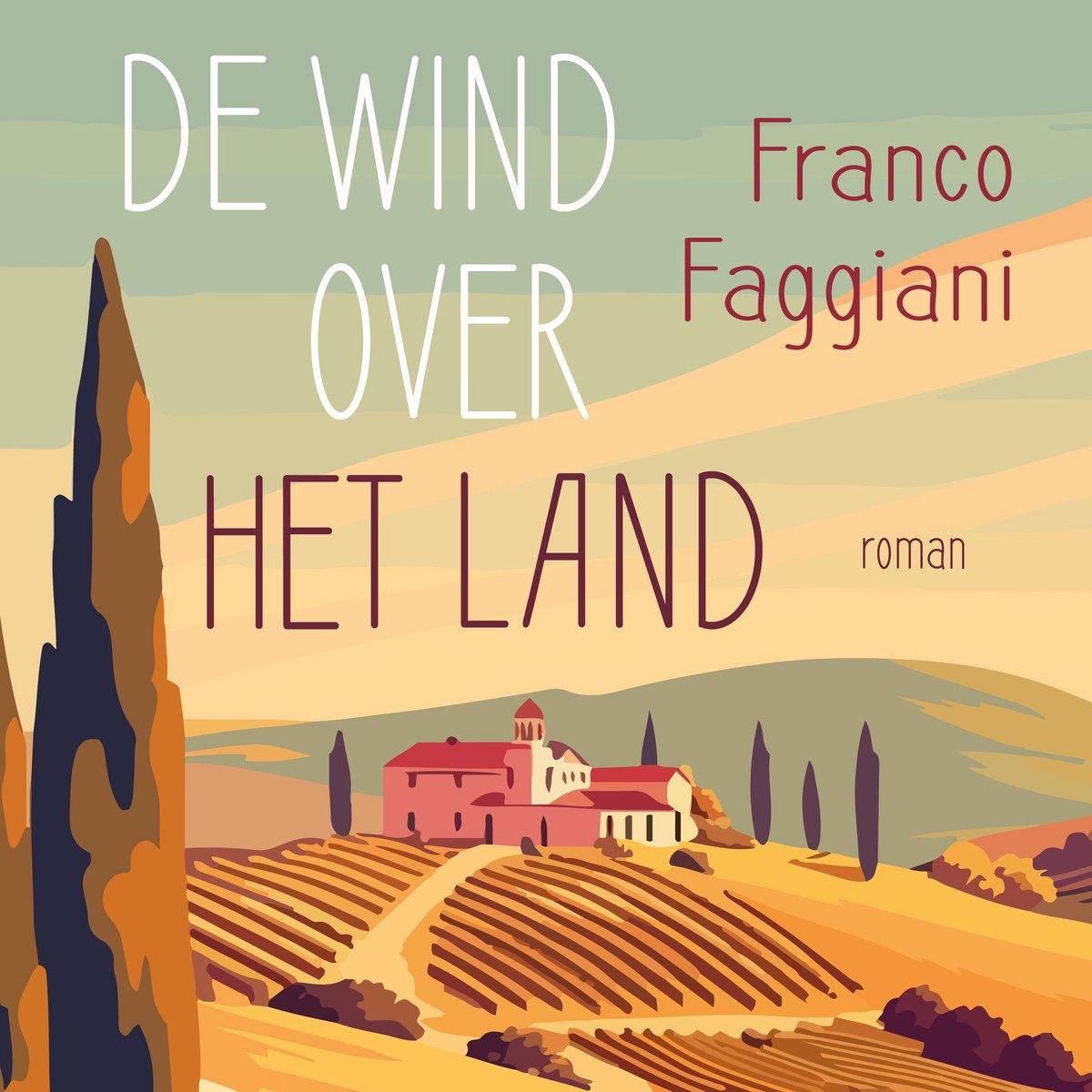 Omslag van De wind over het land