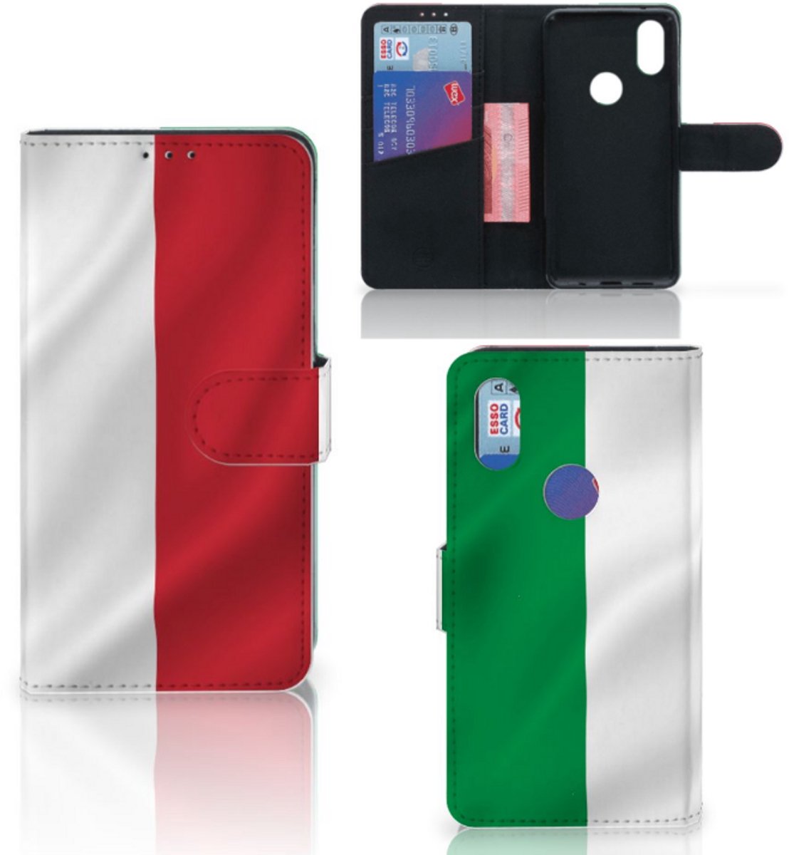 Boekhoesje voor Xiaomi Mi Mix 2s Bookstyle Case Italië