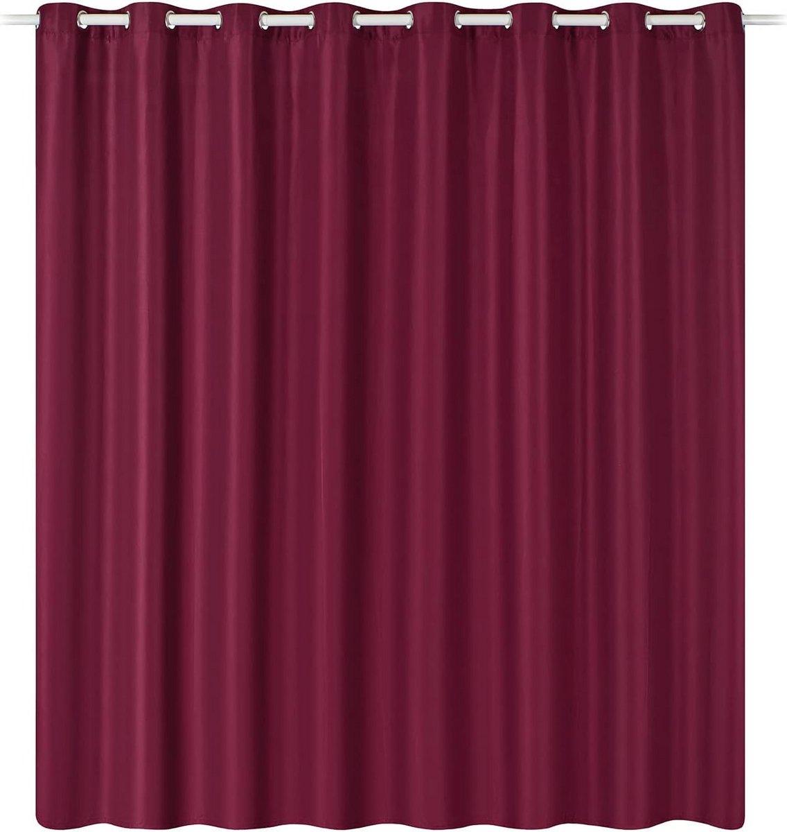 Kant-en-klaar gordijn met ringen 300 x 245 cm - Wasmachinebestendig en lichtdoorlatend