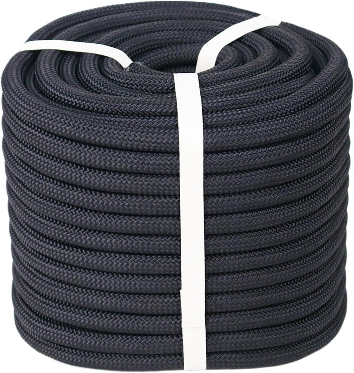 Sterk dubbel gevlochten polyester touw voor klimmen, tuinieren en zeilen