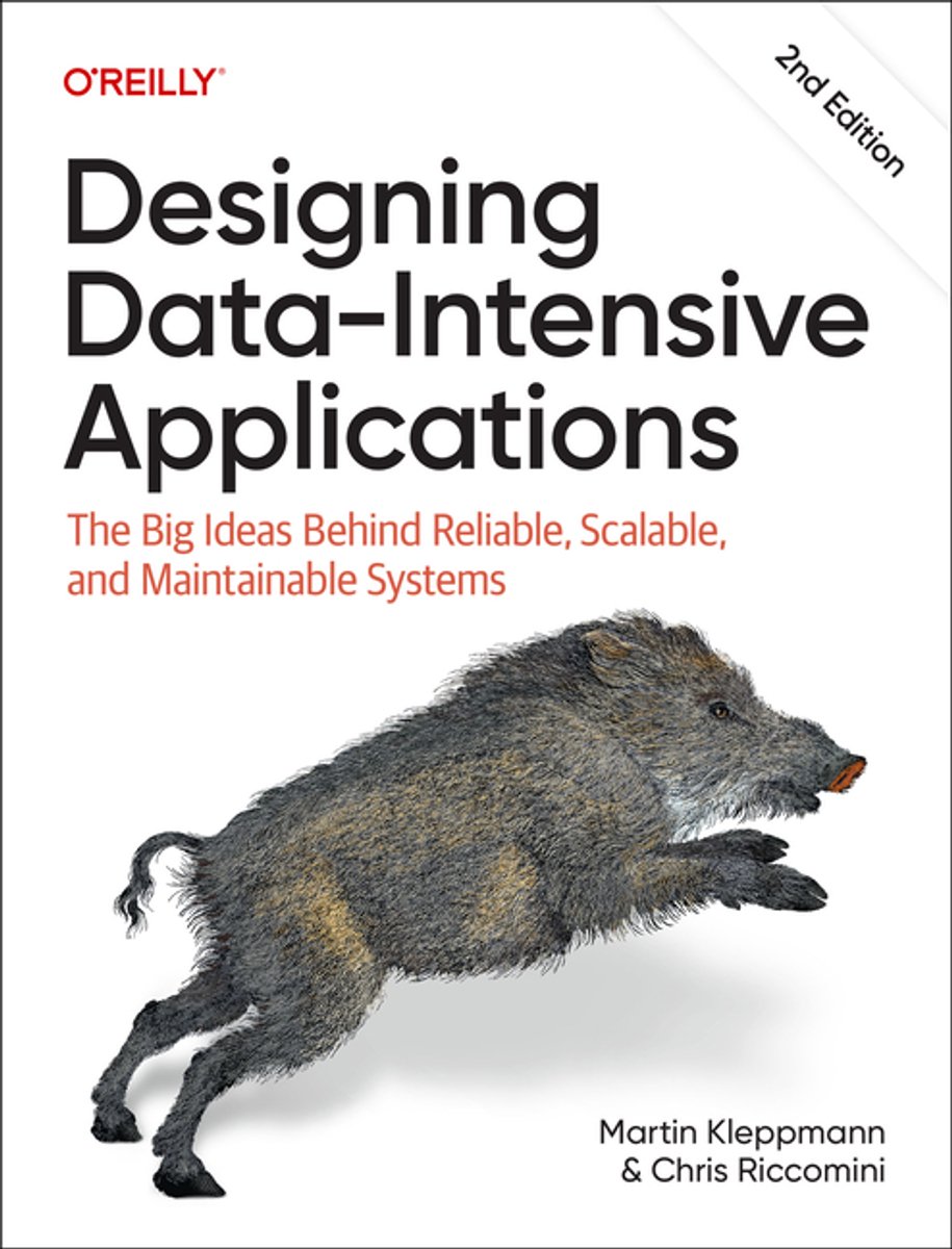 Omslag van Designing Data-Intensive Applications: The Big Ideas Behind Reliable, Scalable, and Maintainable Systems