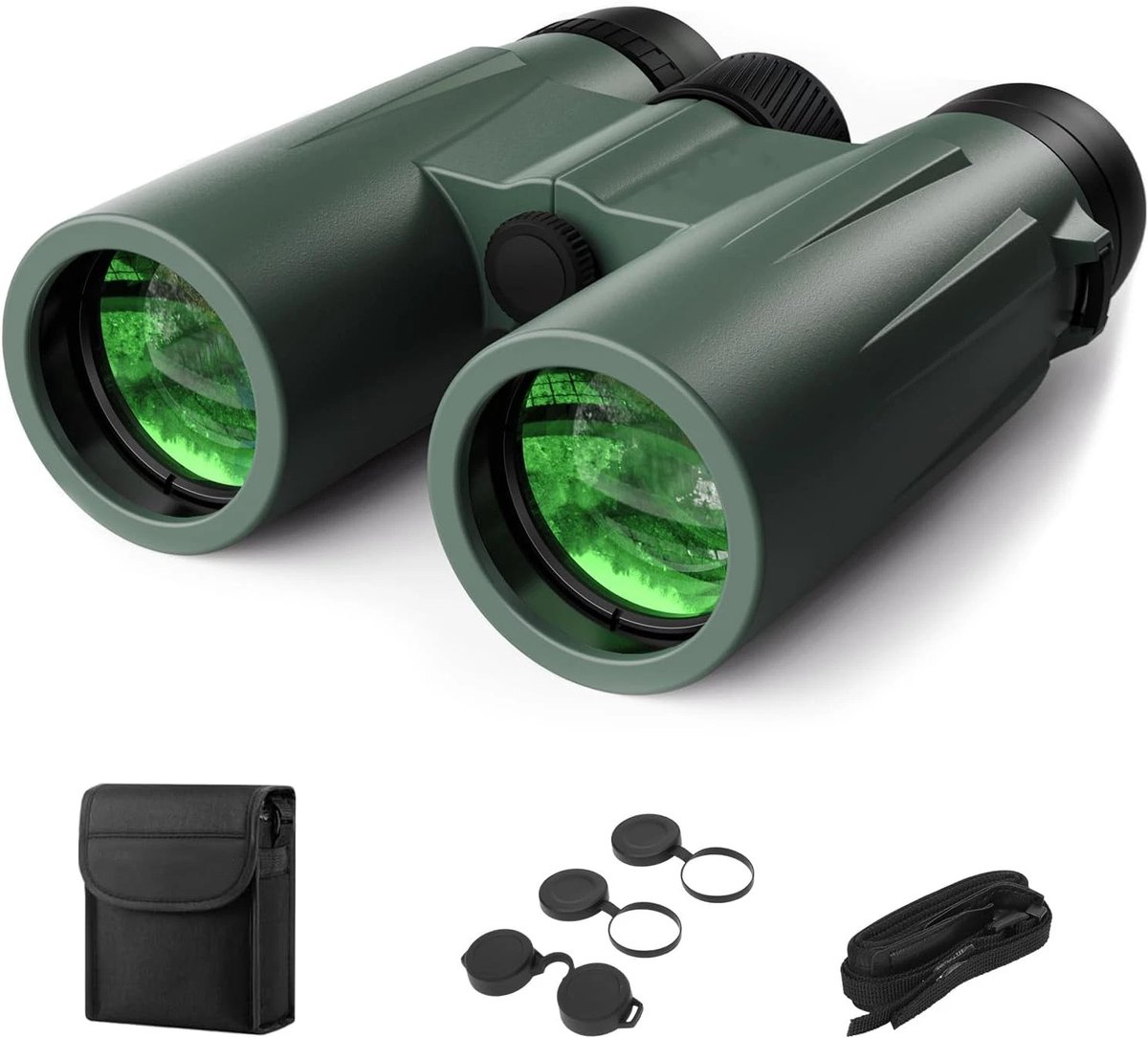 Usogood Verrekijker voor Volwassenen & Kinderen – Spotting Scope Telescoop 10x42 – Met Opbergband – Vogel Spotten, Reizen, Jagen