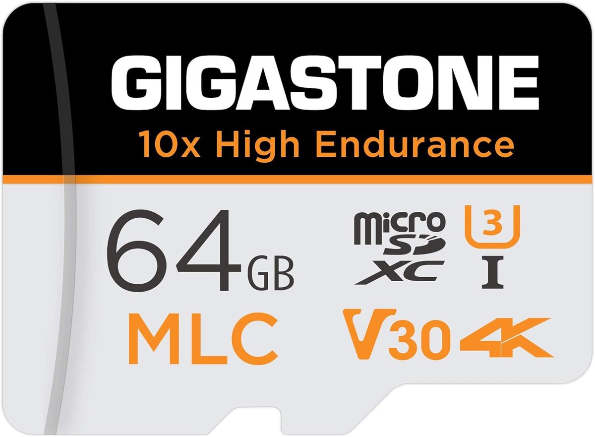 64GB micro SD Geheugenkaart voor Dash Cam en Camera's - High Endurance, 4K, 100/65 MB/s
