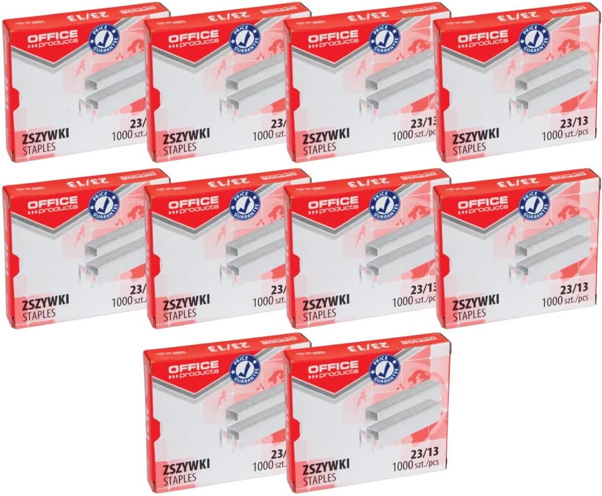 Nietjes 23/13 Zilver - 10.000 Stuks Standaard Handnietjes voor Kantoor en School