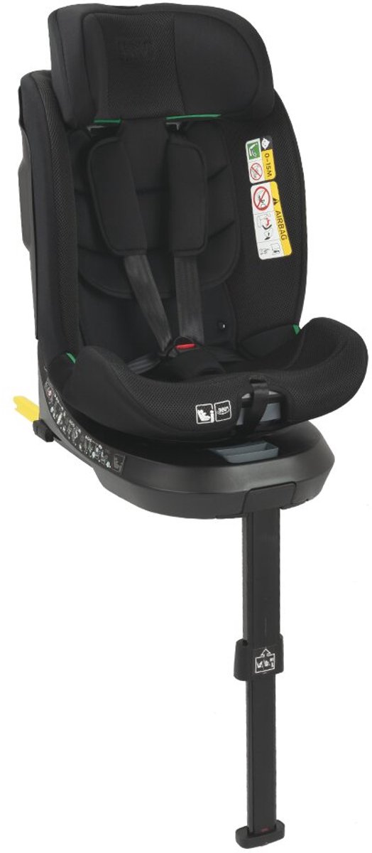 Novi Donna Go V2 Autostoel I-Size 0-150 cm - 360° Draaibaar - Isofix met Steunpoot - Groep 0+/1/2/3 van Novi — afbeelding 2