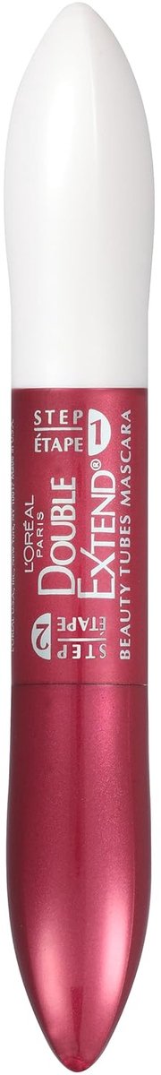 L'Oreal Paris Double Extend Beauty Tubes Mascara, Black