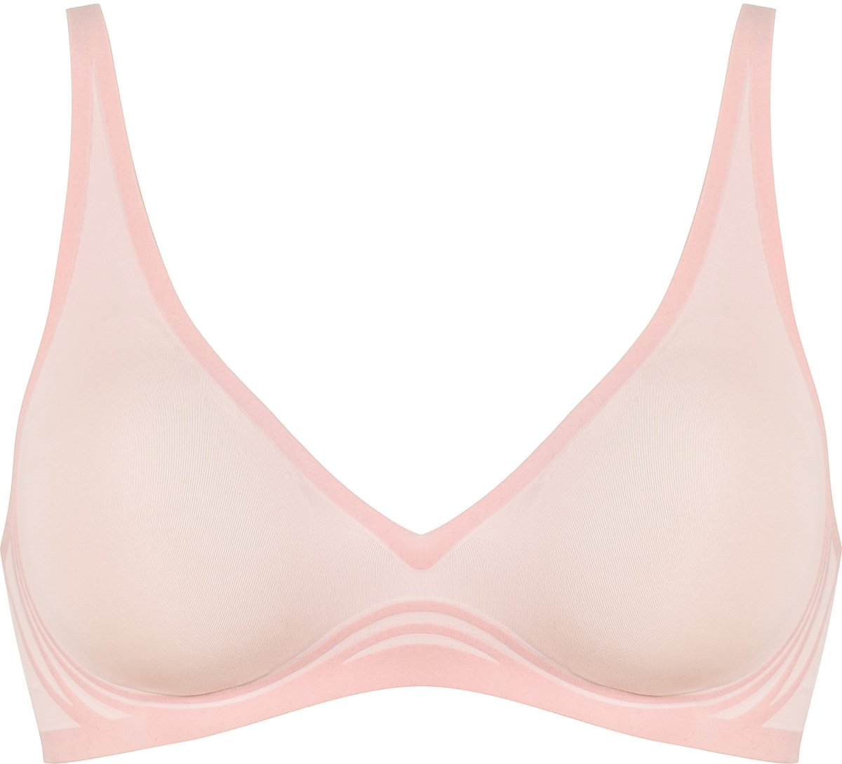 Naturana Beha - Bralette - uitneembare cups - roze / blush - Naturana - kruisband