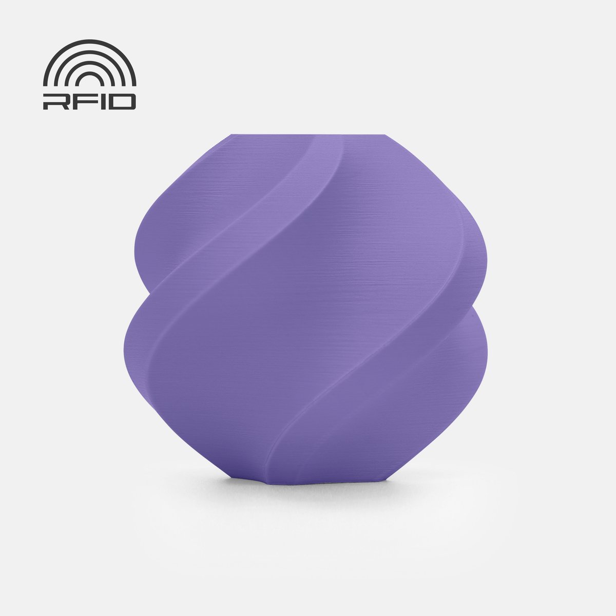 Bambu Lab - PLA Matte 1.75mm Filament – 1kg – lila paars (lilac purple) - zonder spoel