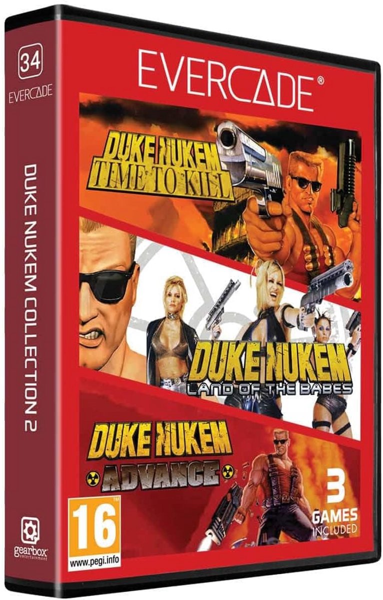 Duke Nukem Collectie 2 - Evercade Cartridge